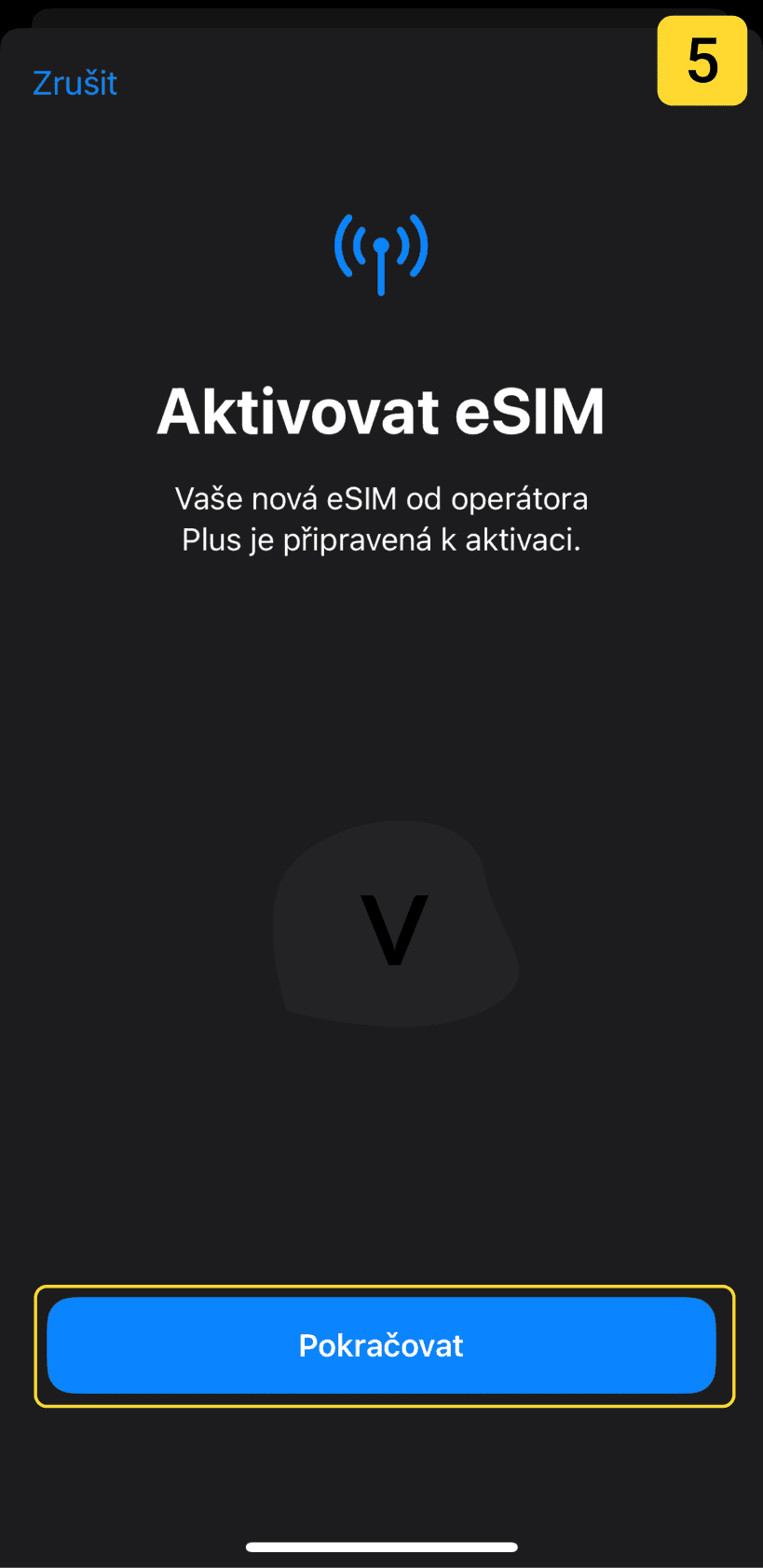 Instalace eSIM na iPhone CZ tutorial 05.png